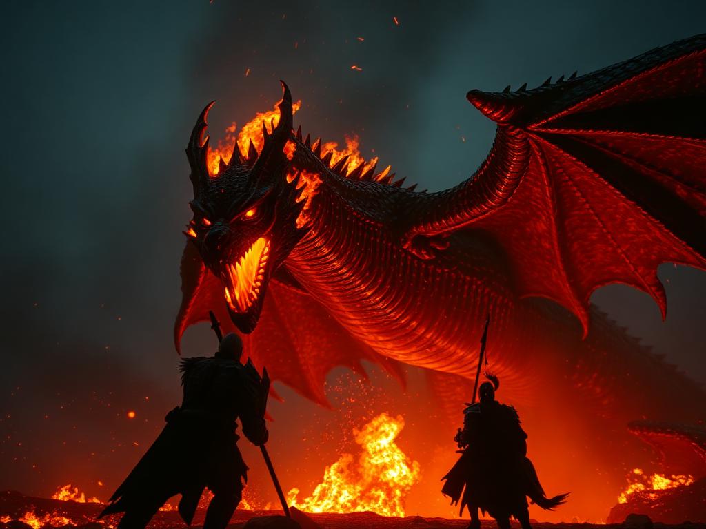 Dragon battle