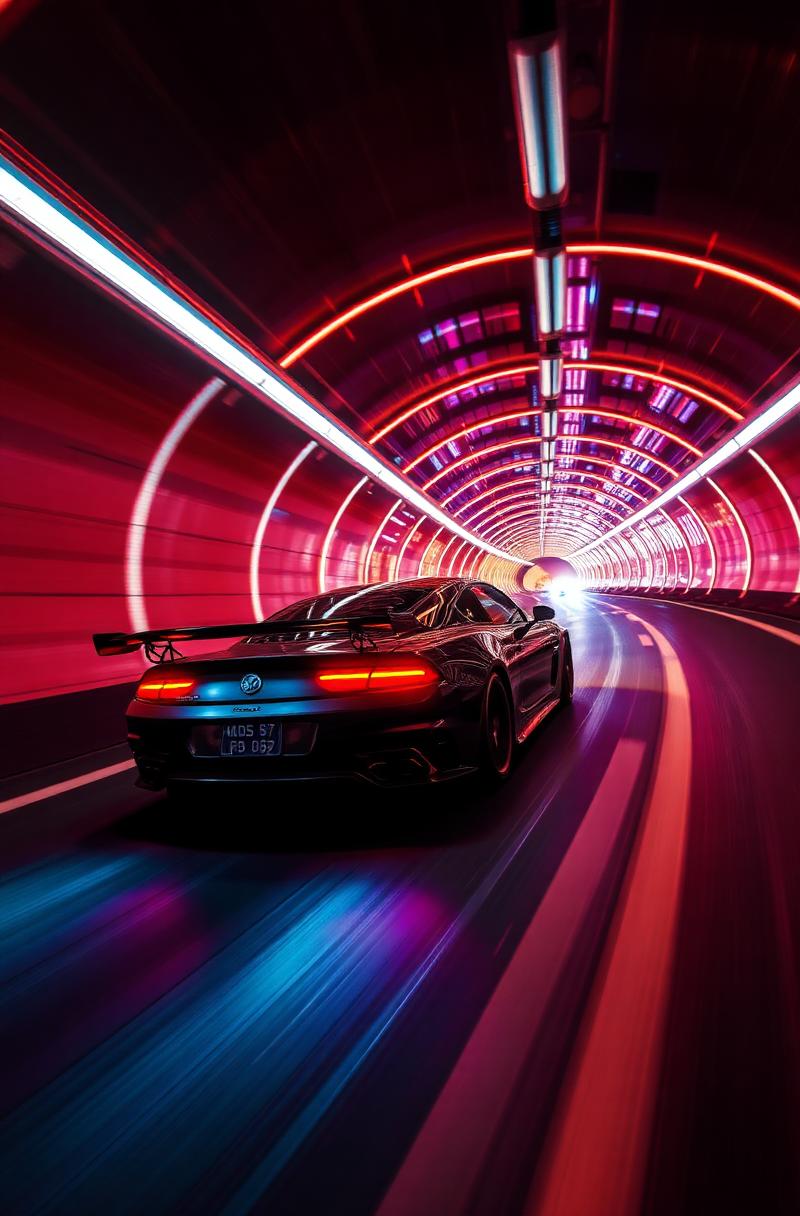 Racing tunnel drift